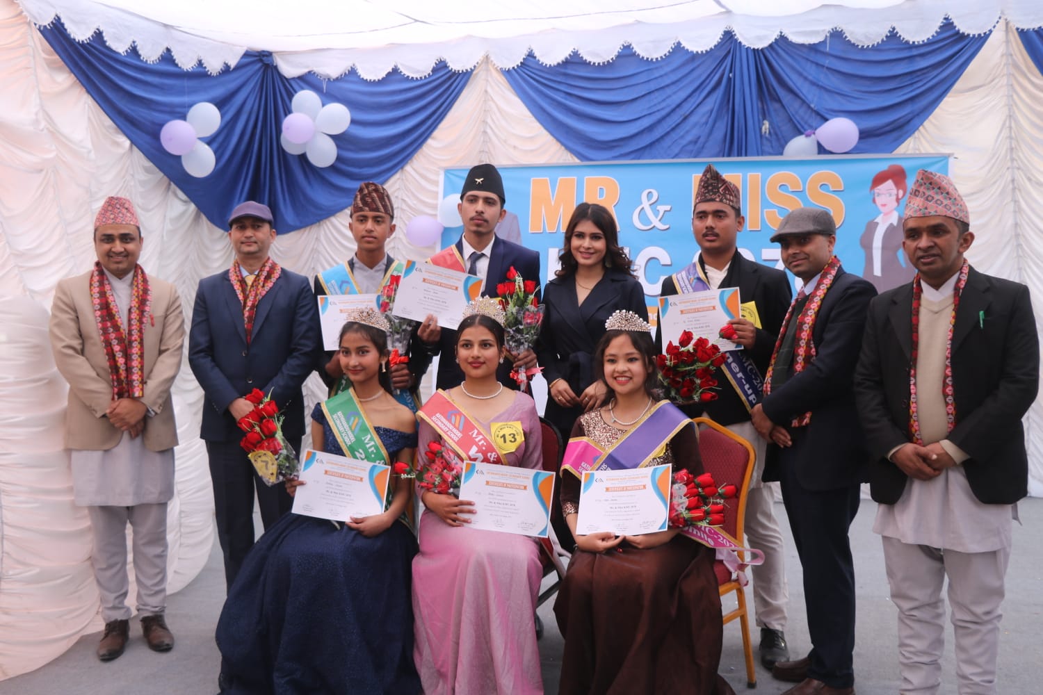 ‘मिस्टर एन्ड मिस के एम सी २०७८’ सम्पन्न